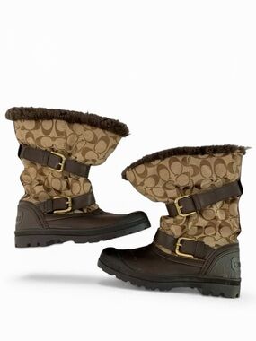 COACH, Holiway,  Cold Weather/ Water proof Boots